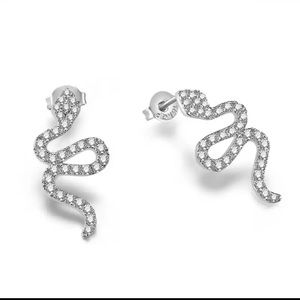 Snake earrings
